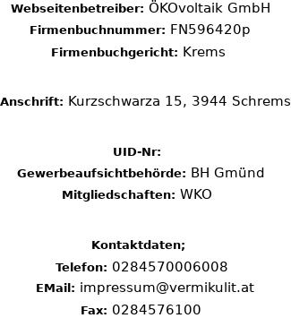 Vermikulit Impressum Image